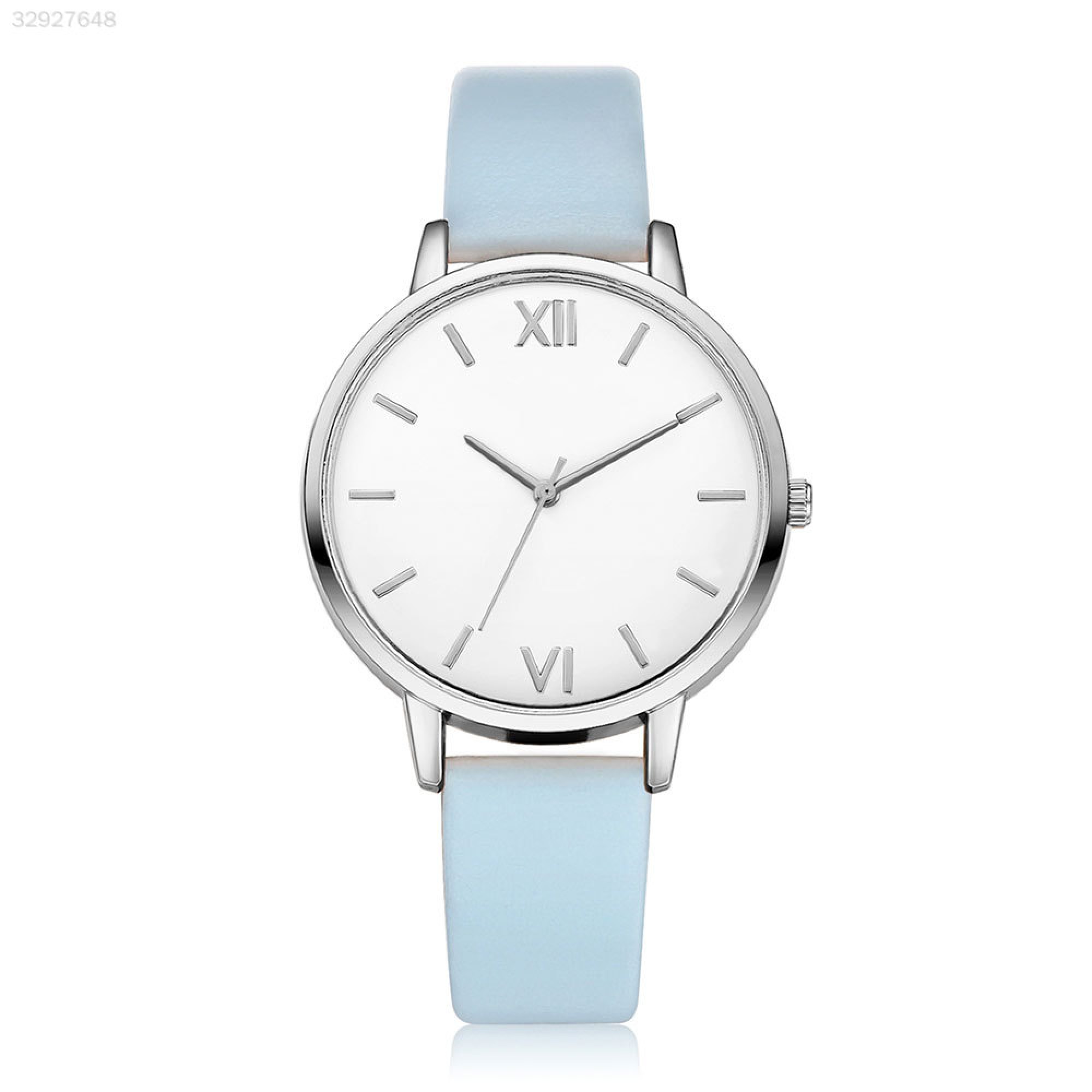 Geneve Watch Blue-Silver