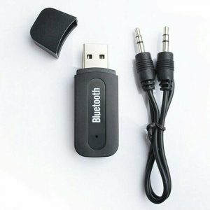 3.5mm AUX To USB Wireless Bluetooth Audio Stereo Car Auto Music Receiver Adapter